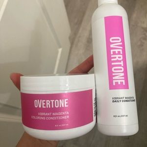 Overtone vibrant magenta duo